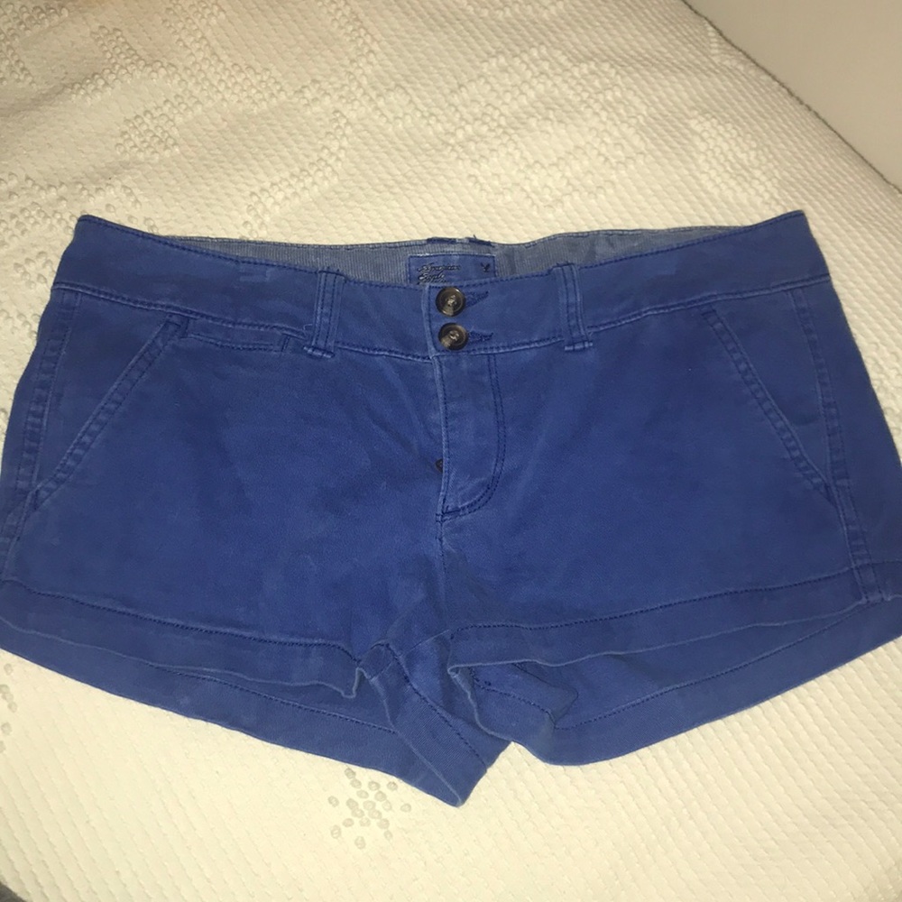 Blue American Eagle Shorts